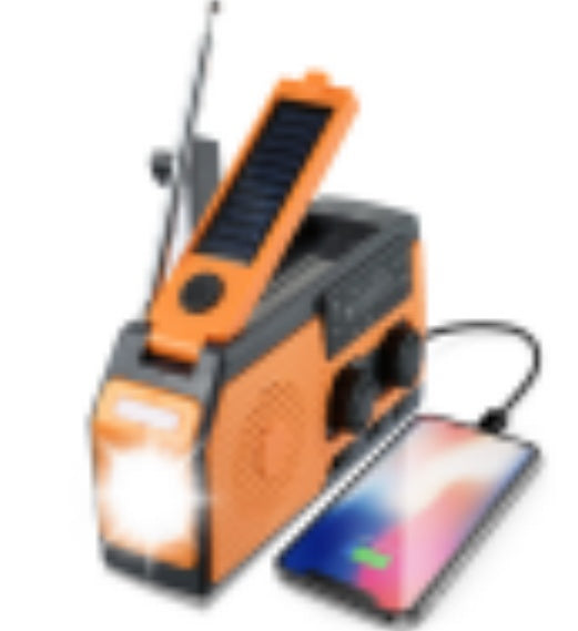Solar Crank Radio--Only Supports Self