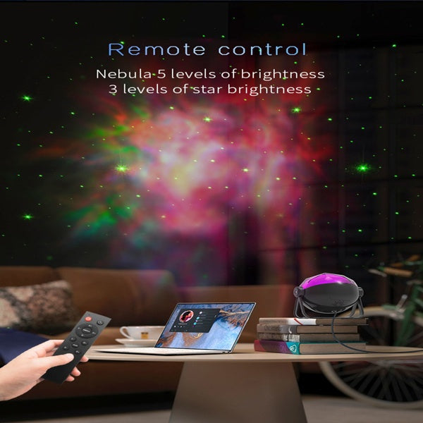Galaxy Starry Sky Projection Lamp, Indoor Atmosphere Lighting Decoration