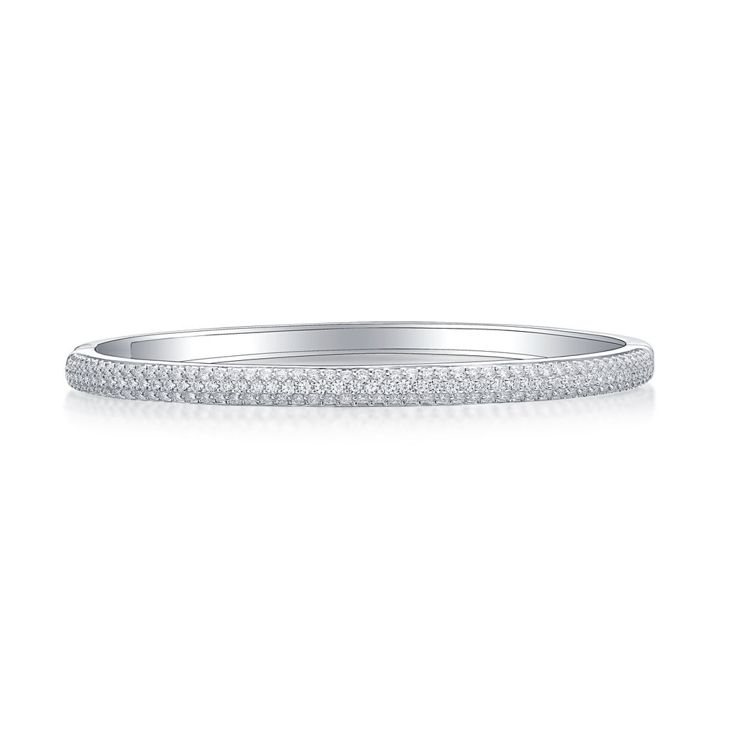 Monologue Luxury Fashion Set Mosan Diamond S925 Silver Bracelet