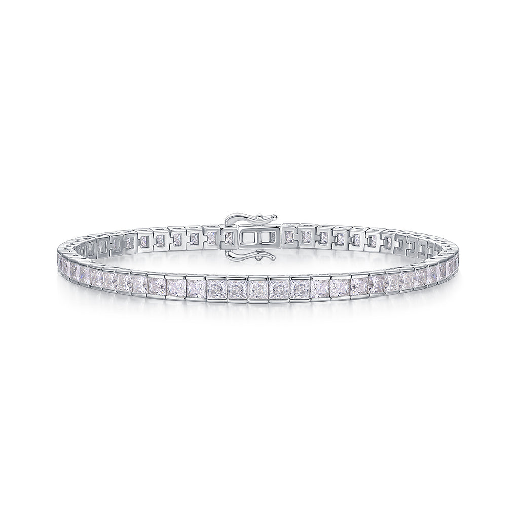 Time Tunnel Luxury Fashion Mosan Diamond S925 Silver Necklace Comparable To Natural Diamonds