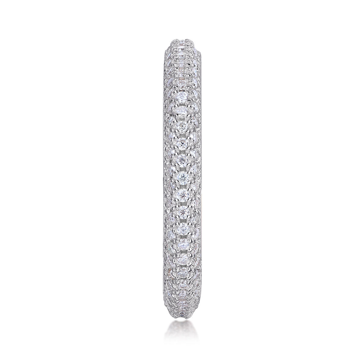 MR.RIGHT- A Fashionable And Luxurious Jewelry Accessory Set With Moissanite S925 Sterling Silver And Platinum-plated Diamond