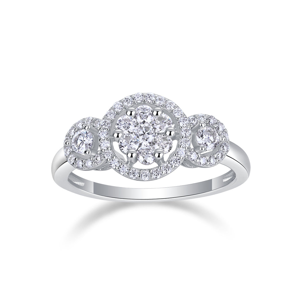 Serial Dreams - A Fashionable And Luxurious Jewelry Accessory Set With Moissanite S925 Sterling Silver And Platinum-plated Diamond
