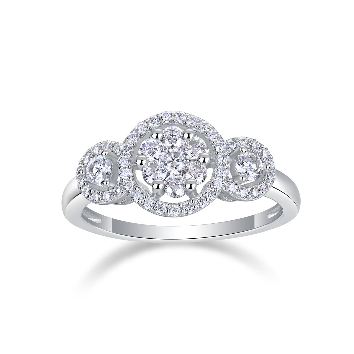 Serial Dreams - A Fashionable And Luxurious Jewelry Accessory Set With Moissanite S925 Sterling Silver And Platinum-plated Diamond