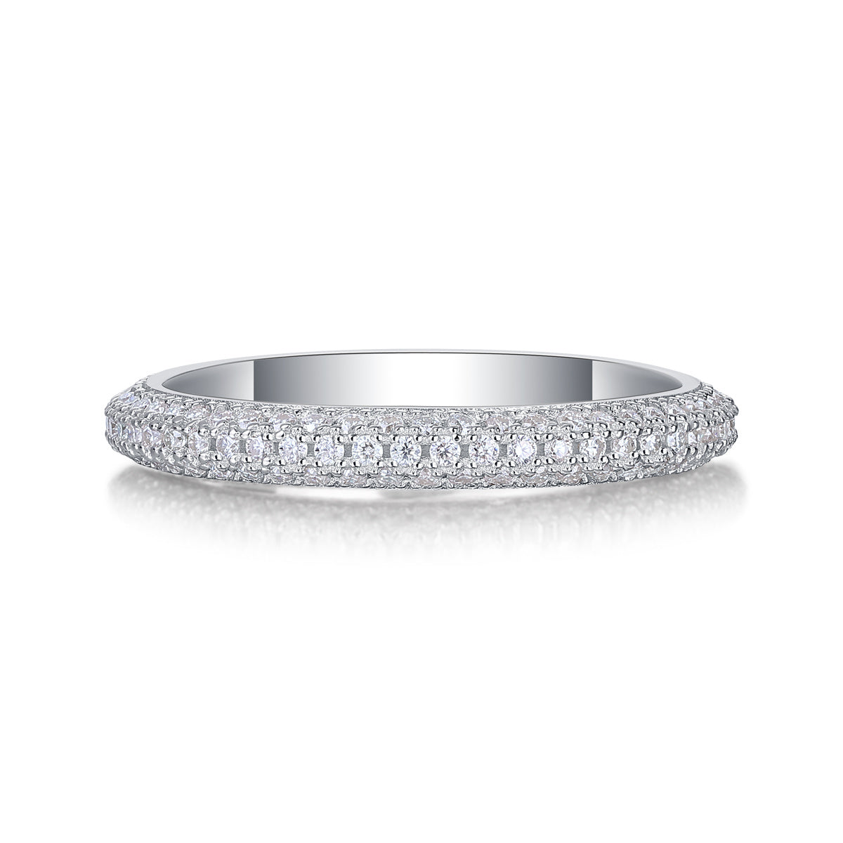 MR.RIGHT- A Fashionable And Luxurious Jewelry Accessory Set With Moissanite S925 Sterling Silver And Platinum-plated Diamond