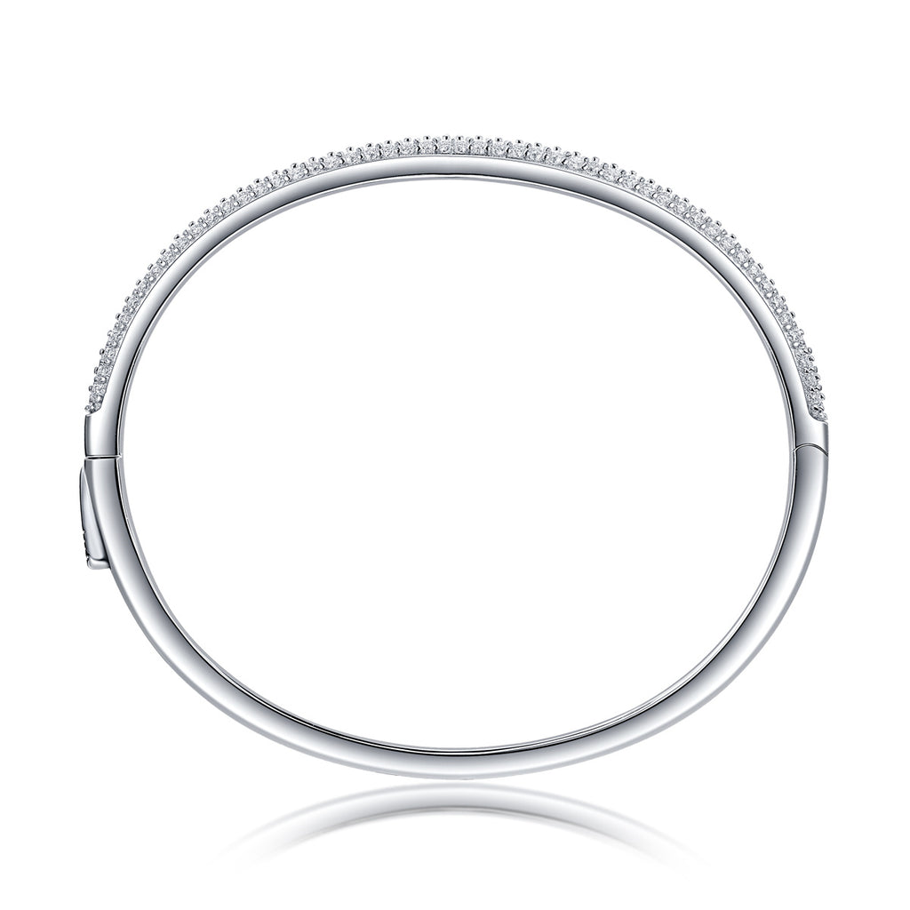 Monologue Luxury Fashion Set Mosan Diamond S925 Silver Bracelet