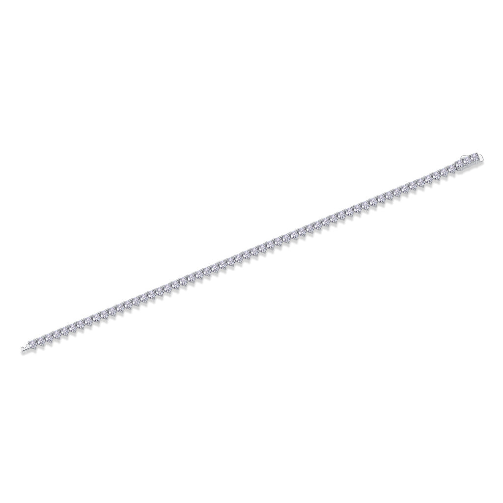 Mark Luxury Fashion Mosan Diamond S925 Silver Bracelet Comparable To Natural Diamonds