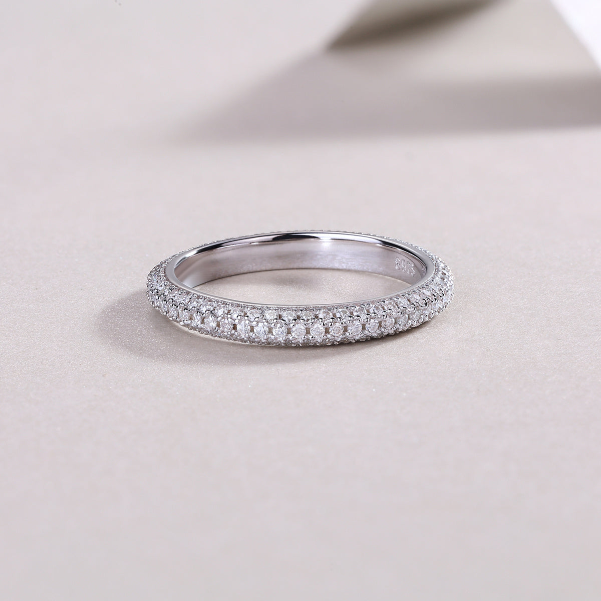 MR.RIGHT- A Fashionable And Luxurious Jewelry Accessory Set With Moissanite S925 Sterling Silver And Platinum-plated Diamond