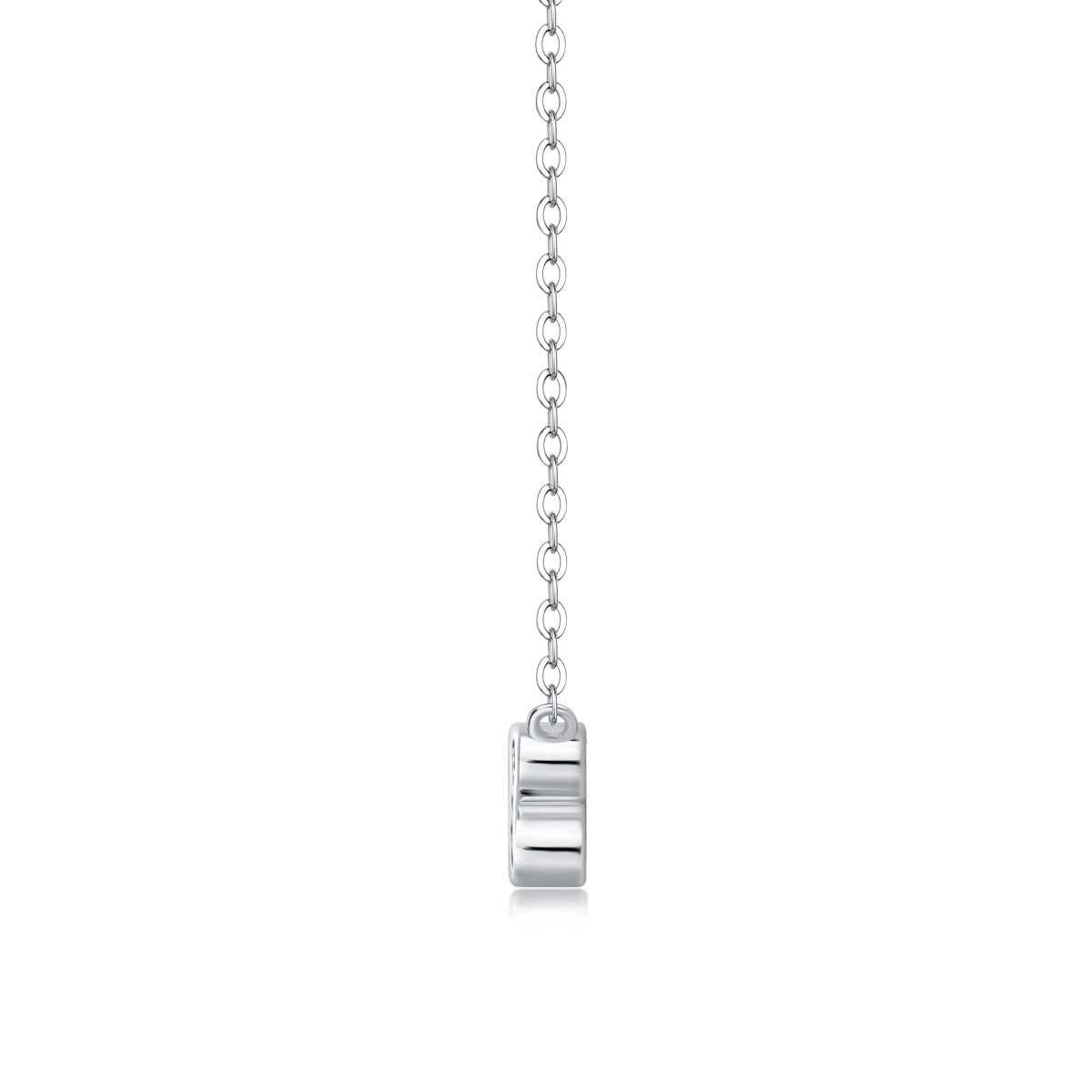 White Dew - A Fashionable And Luxurious Diamond Jewelry Pendant Set With Moissanite S925 Sterling Silver