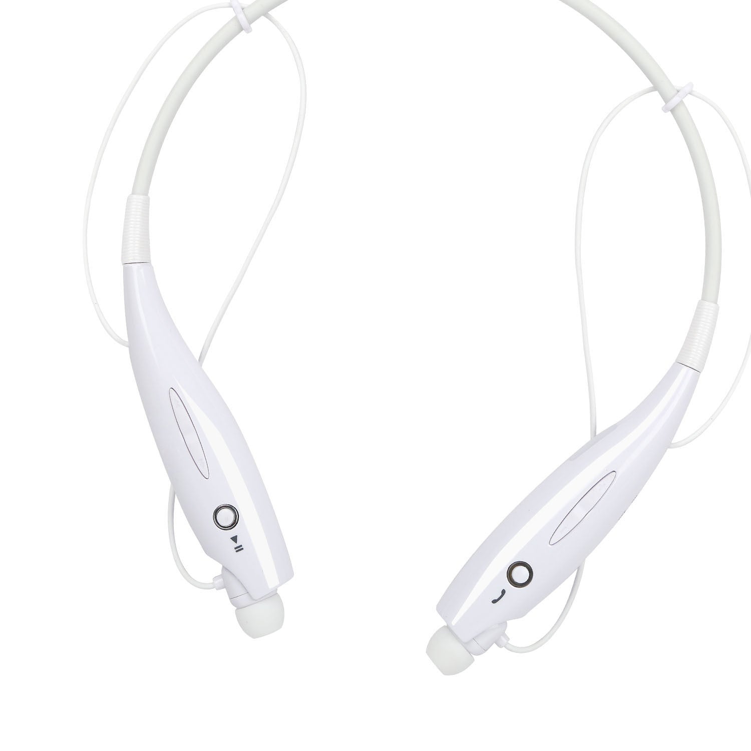 Wireless Stereo Headsets Sport Neckband Headphones In-ear Magnetic IPX4 Waterproof Earbuds With Built-in Mic Call Vibrate Alert Number Broadcast Running Gym