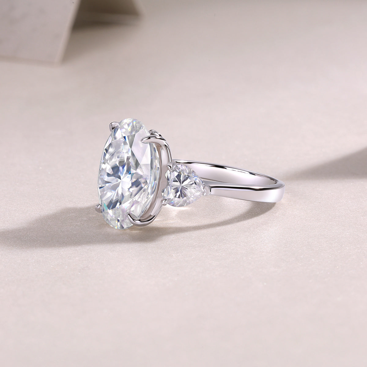 Soul Resonance - A Fashionable And Luxurious Jewelry Accessory Set With Moissanite S925 Sterling Silver And Platinum-plated Diamond