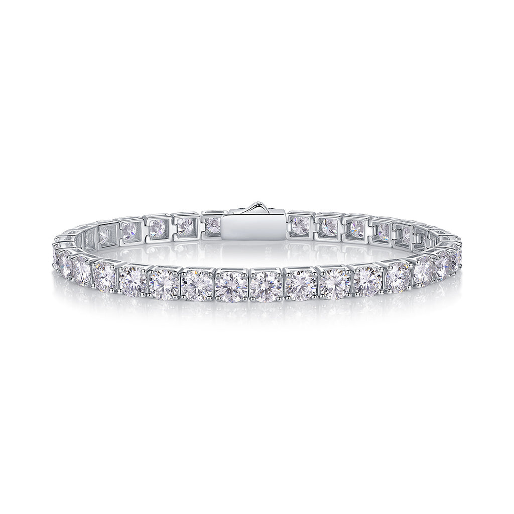 Gravitation Luxury Fashion Mossan Diamond S925 Silver Bracelet