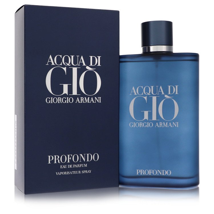 Acqua Di Gio Profondo by Giorgio Armani - Eau De Parfum Spray 6.7 oz