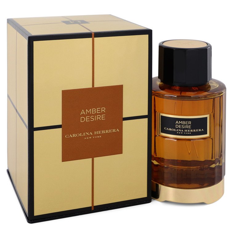 Amber Desire by Carolina Herrera - Eau De Parfum Spray (Unisex) 3.4 oz