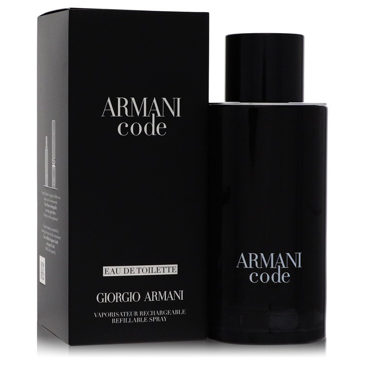 Armani Code by Giorgio Armani - Eau De Toilette Spray Refillable 4.2 oz