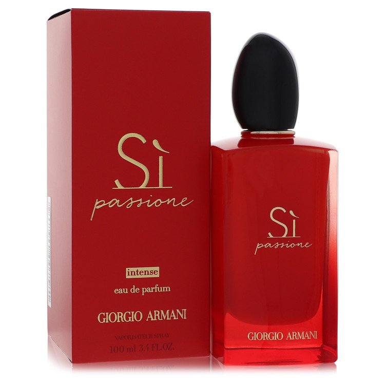 Armani Si Passione Intense by Giorgio Armani - Eau De Parfum Spray 3.4 oz