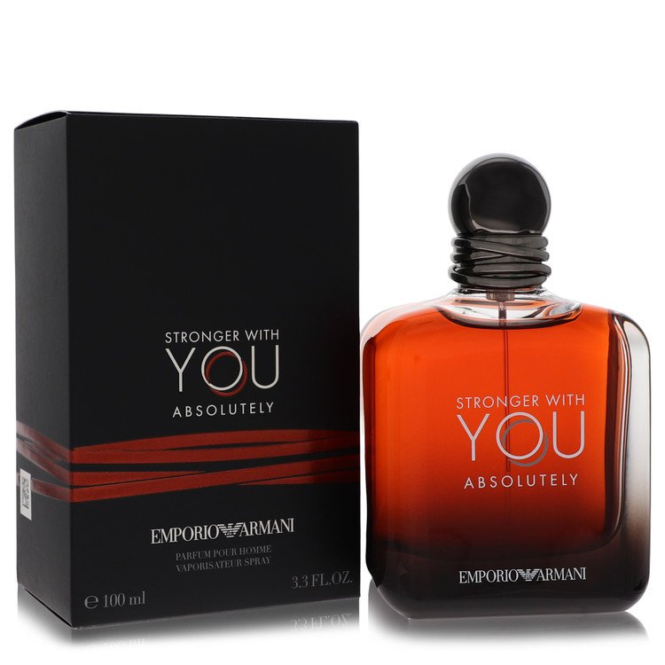 Stronger With You Absolutely by Giorgio Armani - Eau De Parfum Spray 3.3 oz