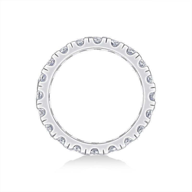 Spring Breeze For Ten Miles - A Fashionable And Luxurious Jewelry Piece Set With One-tenth Carat Moissan Diamond S925 Sterling Silver And Platinum-plated Diamond