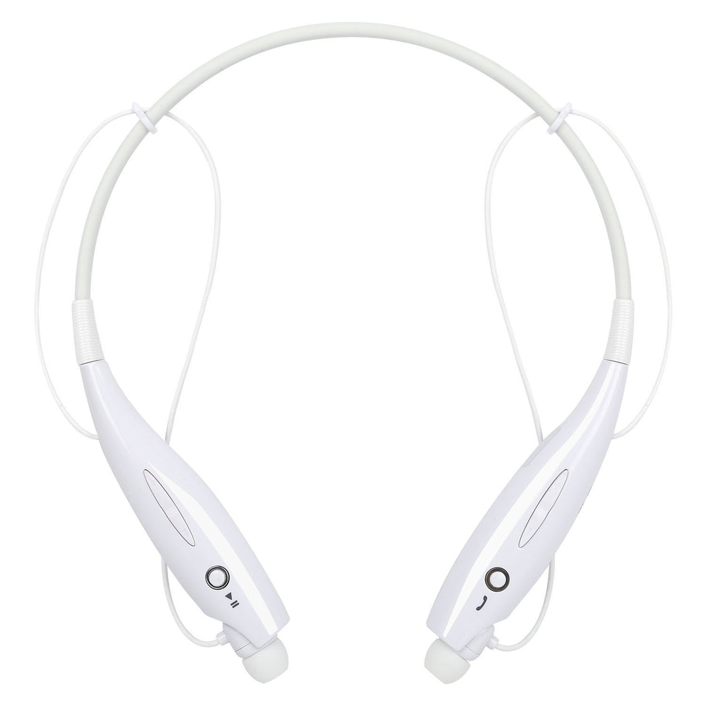 Wireless Stereo Headsets Sport Neckband Headphones In-ear Magnetic IPX4 Waterproof Earbuds With Built-in Mic Call Vibrate Alert Number Broadcast Running Gym