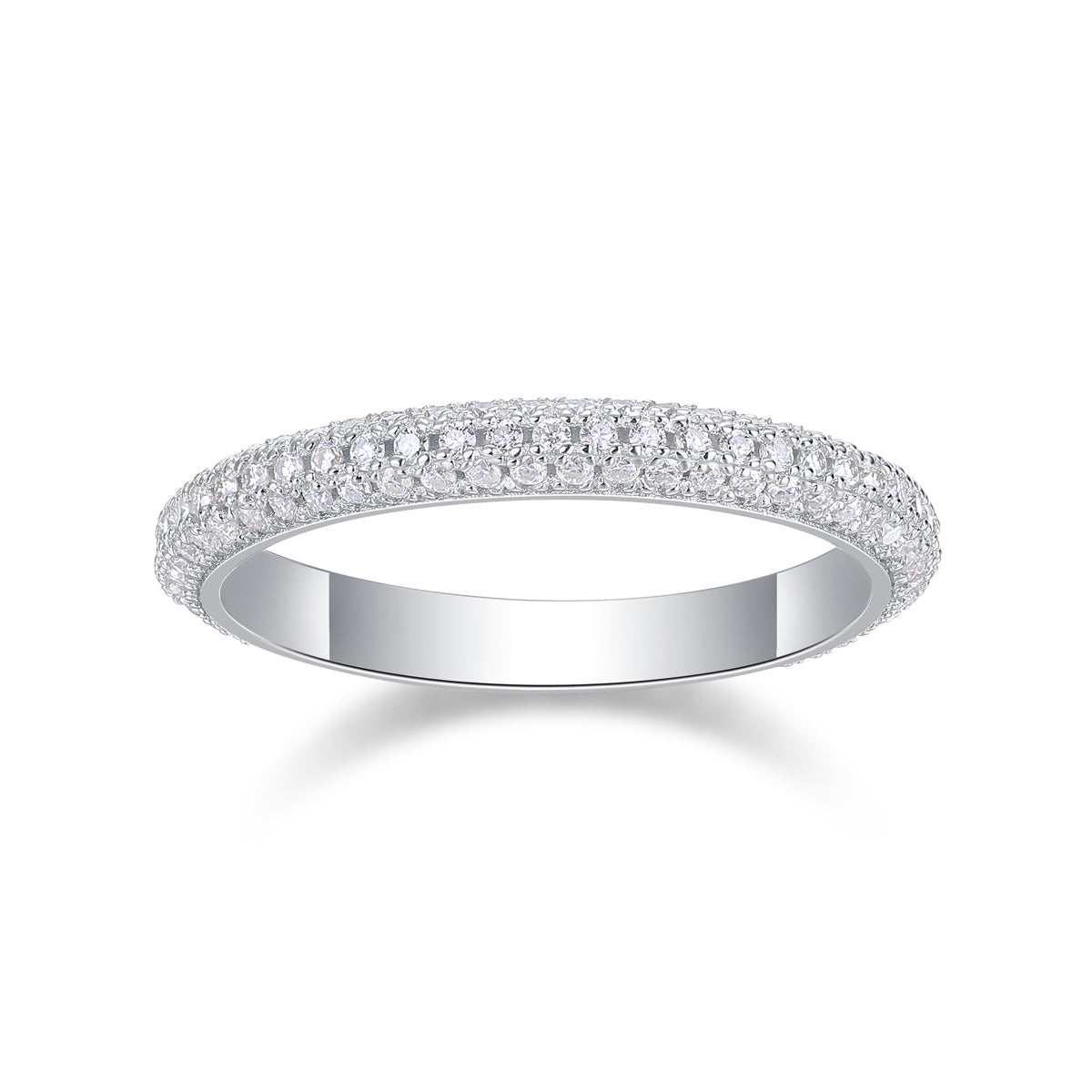 MR.RIGHT- A Fashionable And Luxurious Jewelry Accessory Set With Moissanite S925 Sterling Silver And Platinum-plated Diamond