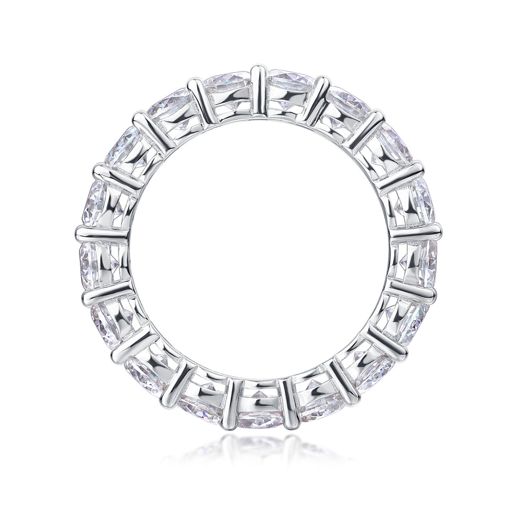 Starlight - A Fashionable And Luxurious Jewelry Accessory Set With Moissanite S925 Sterling Silver And Platinum-plated Diamond