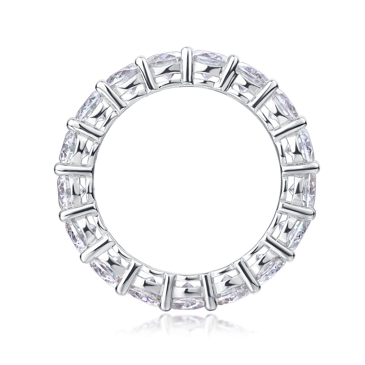 Starlight - A Fashionable And Luxurious Jewelry Accessory Set With Moissanite S925 Sterling Silver And Platinum-plated Diamond